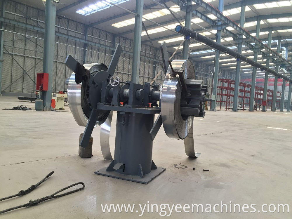 high quality 10T Hydraulic Full Automatic Steel Coil Decoiler For Sale